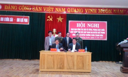 Tăng cường phối hợp BVR và PCCCR khu vực giáp ranh giữa huyện Thường Xuân, tỉnh Thanh Hoá và huyện Quế Phong, tỉnh Nghệ An giai đoạn 2017-2020