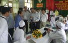Đoàn công tác Y tế liên ngành tỉnh Thanh Hóa kiểm tra công tác tiêm phòng vác xin tại xã Xuân Lẹ